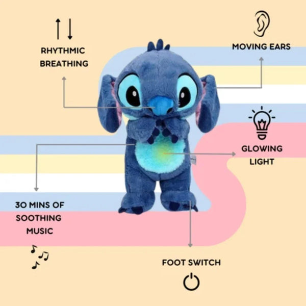 Breathing Plush Toy – Musical Soothing Sleep Buddy Calming Baby & Kids Plush - Hey Trend