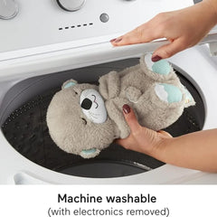 Breathing Teddy Bear – Soothing Sleep Plush with Gentle Glow Calming Bedtime Buddy for Kids - Hey Trend