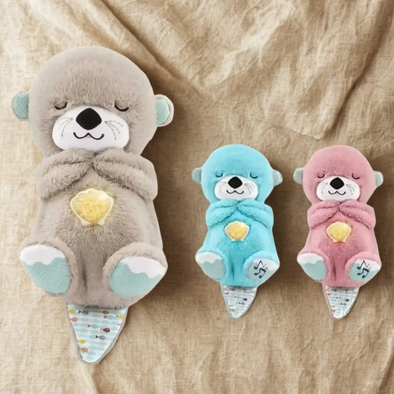 Breathing Teddy Bear – Soothing Sleep Plush with Gentle Glow Calming Bedtime Buddy for Kids - Hey Trend