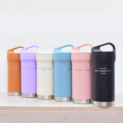 Insulated Portable Coffee Mug – Hot & Cold Travel Cup | Leakproof Stainless Steel Thermos Cup - Hey Trend