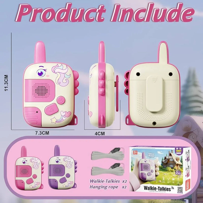 Kids Adventure Walkie Talkies – Easy & Portable Toy Communication Set - Hey Trend
