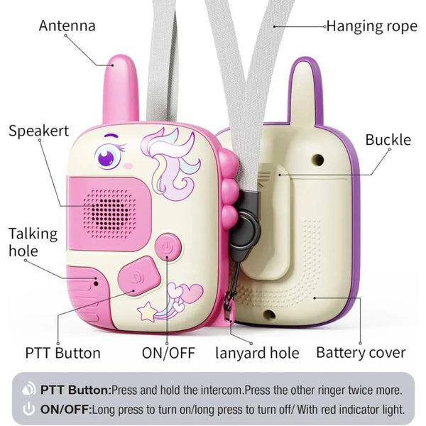 Kids Adventure Walkie Talkies – Easy & Portable Toy Communication Set - Hey Trend