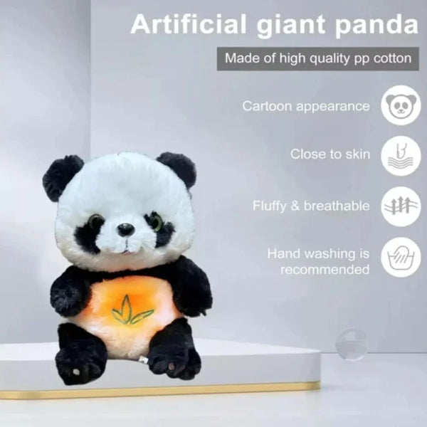 Breathing Panda Plush – Glow & Music Soothing Sleep Toy - Hey Trend