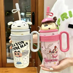 Shinchan Cute Sipper – Viral Cartoon Steel Bottle - Hey Trend