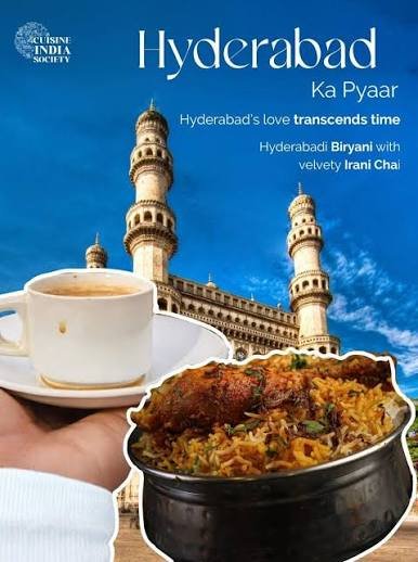Biryani and Irani chai Hyderabad